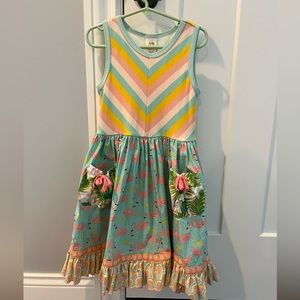 Wildflowers dress, size 8
